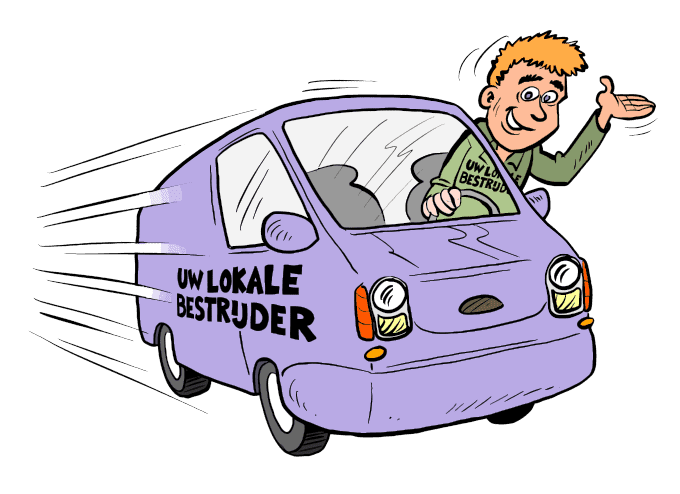 De bestrijder komt eraan!